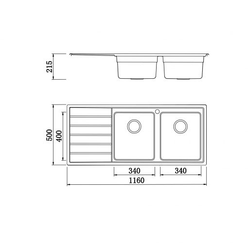Premium KS11650 2B Bàn trái